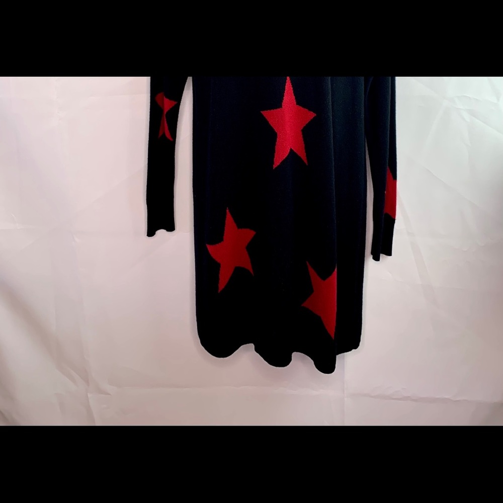 Hot Topic Black and Red Star Dress - Picture 4 of 9